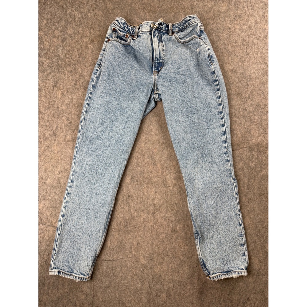 Abercrombie & Fitch Skinny Jeans Women 27 4 Blue Cotton Curve Love High Rise Y2K